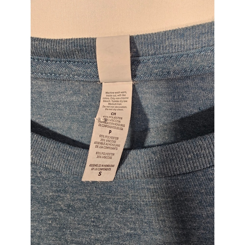 Neautral Casual Bella + Canvas Flowy Rolled Cuff T-Shirt Womens Size S - Picture 4 of 9